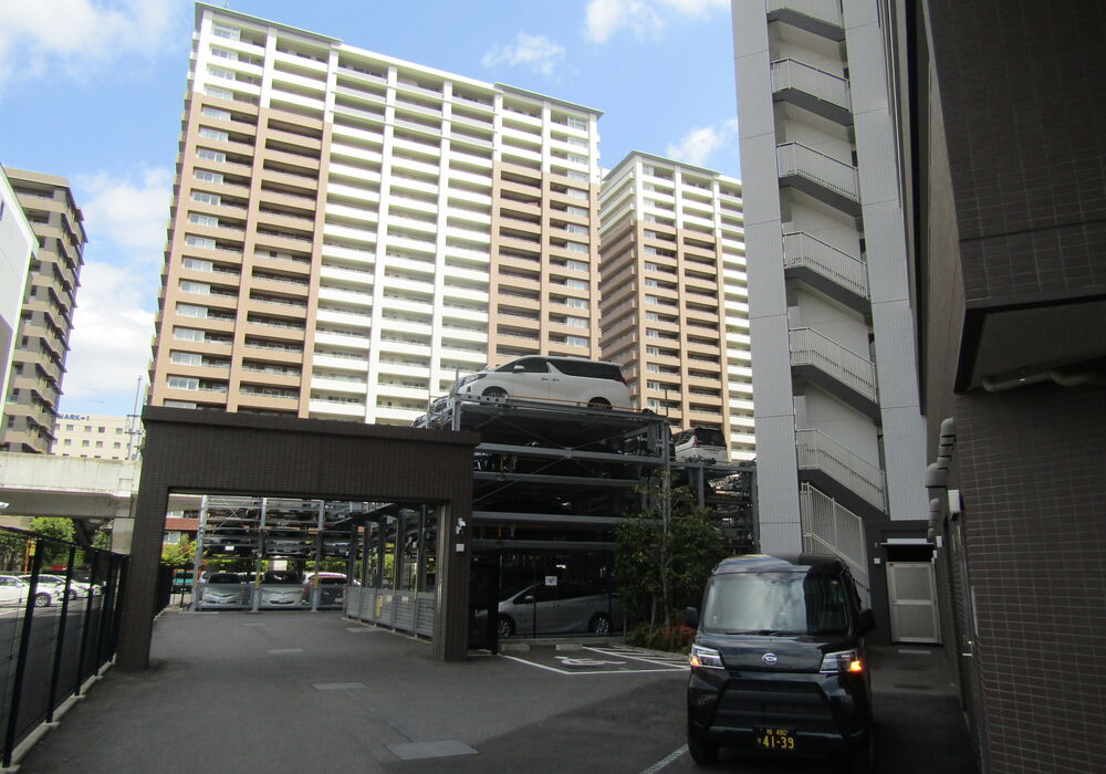 駐車場入り口