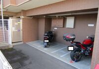 バイク置き場月額800円